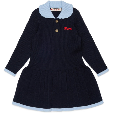 Marni Dark Sea Blue Kjole