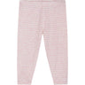 Serendipity Orchid/Offwhite Baby Leggings Stripe