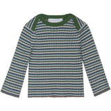 Serendipity Myrtle Stripe Baby Rib Bluse