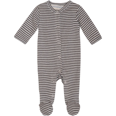 Serendipity Soil/Offwhite Newborn Stripe Dragt