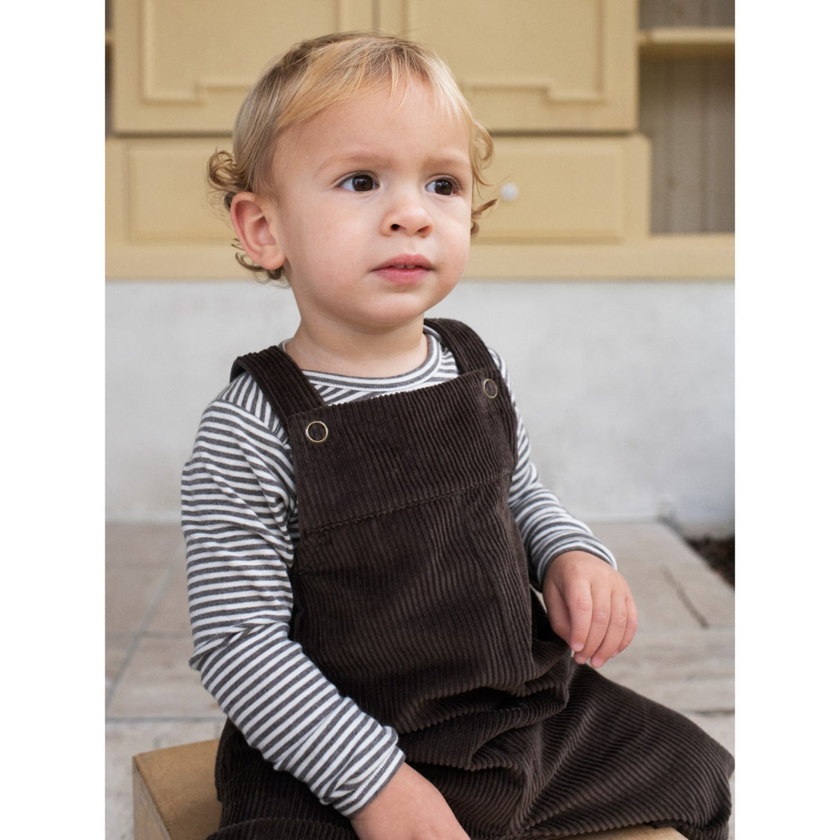 Serendipity Soil/Offwhite Baby Body Stripe
