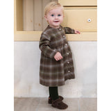 Serendipity Trail Checks Baby Brushed Kjole