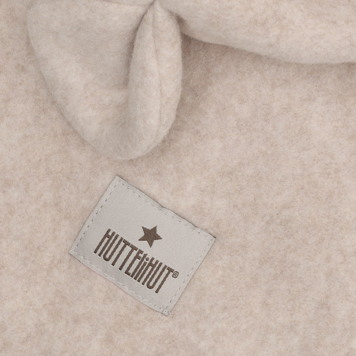 Huttelihut Camel Melange Elefanthue Ears Bomuld Fleece
