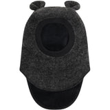 Huttelihut Dark Grey Melange Elefanthue Ears Uld