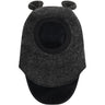 Huttelihut Dark Grey Melange Elefanthue Ears Uld