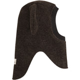 Huttelihut Dark Brown Melange Elefanthue Ears Uld