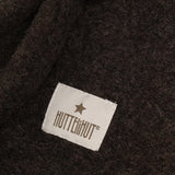 Huttelihut Dark Brown Melange Elefanthue Ears Uld