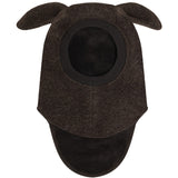 Huttelihut Dark Brown Melange Elefanthue Ears Uld