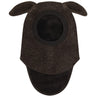 Huttelihut Dark Brown Melange Elefanthue Ears Uld