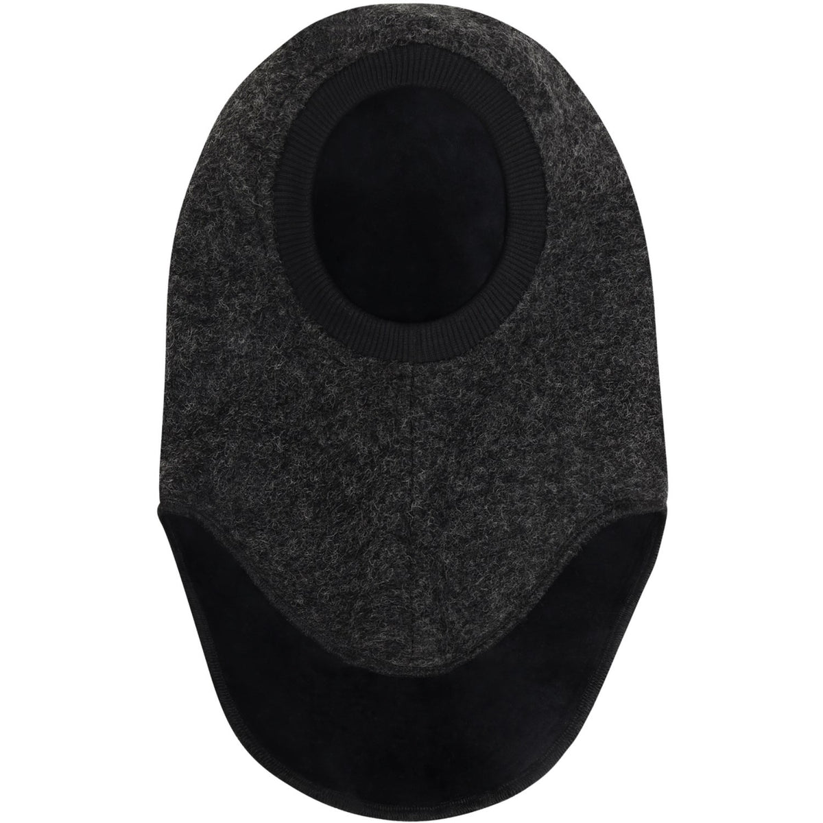 Huttelihut Dark Grey Melange Elefanthue Triangles Uld