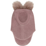 Huttelihut Deauville Mauve Elefanthue Uld Alpaca Pompoms