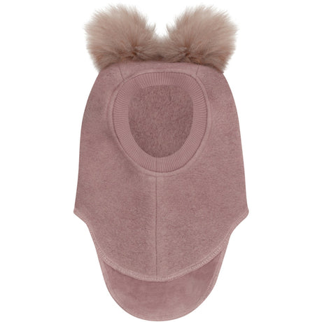 Huttelihut Deauville Mauve Elefanthue Uld Alpaca Pompoms
