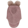 Huttelihut Deauville Mauve Elefanthue Uld Alpaca Pompoms