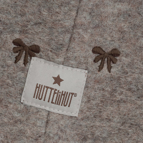 Huttelihut Camel Melange Elefanthue Emb. Uld