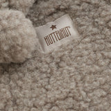 Huttelihut Camel Melange Jakke Pixie Uld Bamse M/ Lin
