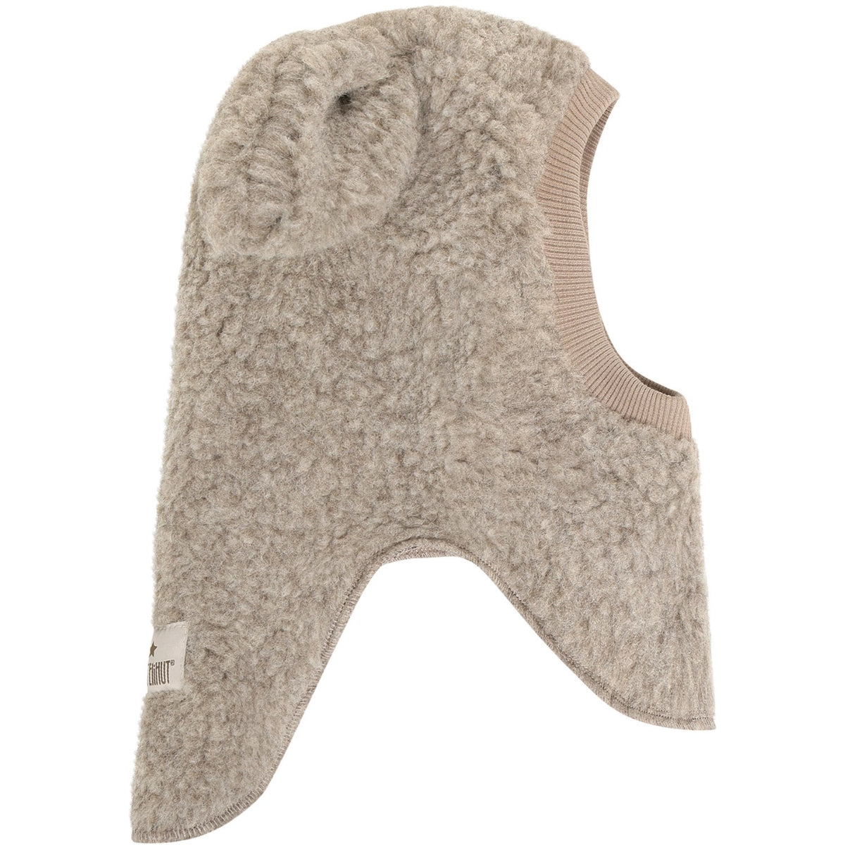 Huttelihut Camel Melange Elefanthue Ears Uld Bamse