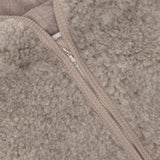 Huttelihut Camel Melange Køredragt Uld Bamse M/ Lining
