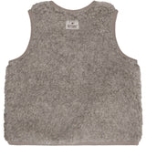 Huttelihut Camel Melange Vest Uld Bamse M/ Lining