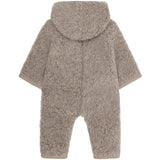 Huttelihut Camel Melange Køredragt Uld Bamse M/ Lining