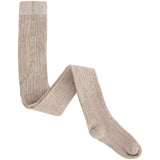 Huttelihut Camel Melange Uld Rib Stockings 2-Pak