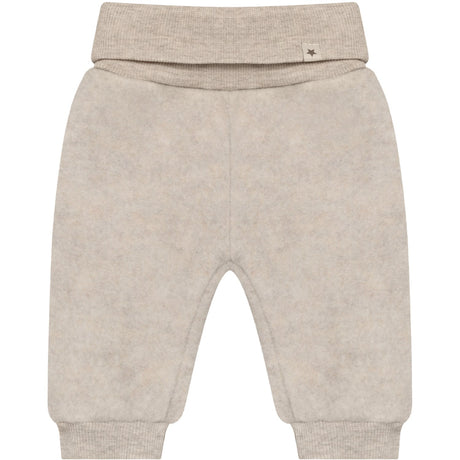 Huttelihut Camel Melange Bukser Uld Fleece