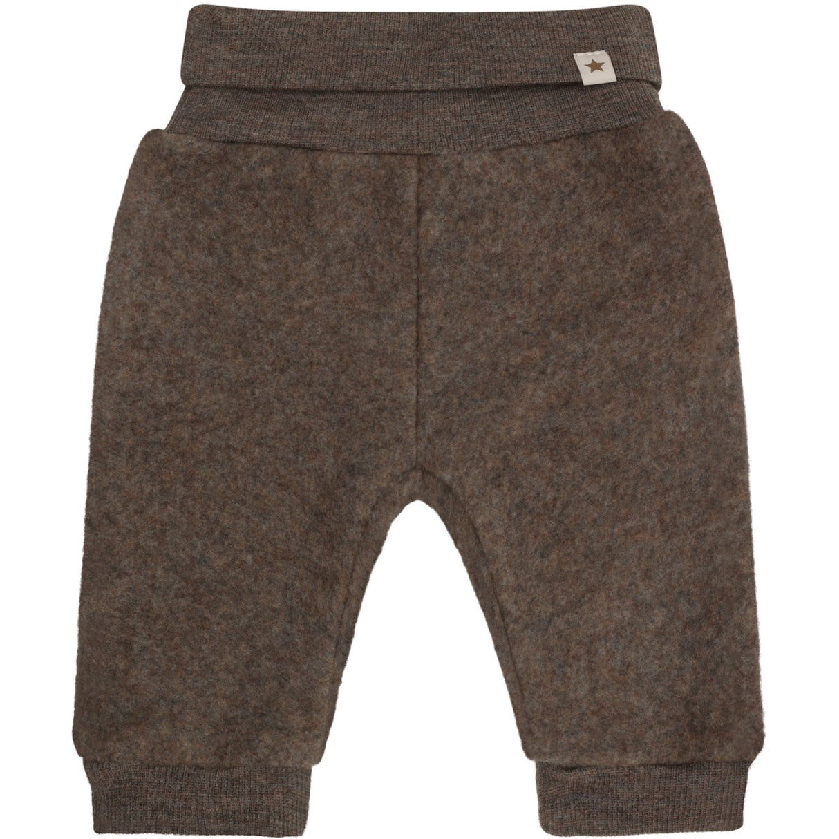 Huttelihut Brown Melange Bukser Uld Fleece