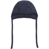 Huttelihut Ombre Blue Melange Bonnet Uld Fleece
