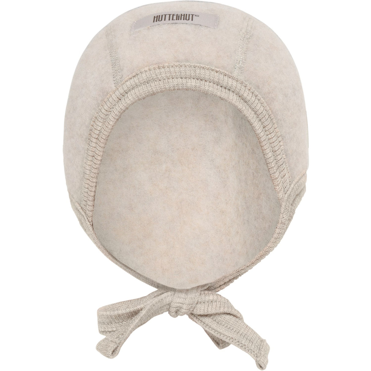 Huttelihut Camel Melange Bonnet Uld Fleece