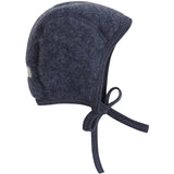 Huttelihut Ombre Blue Melange Bonnet Uld Fleece