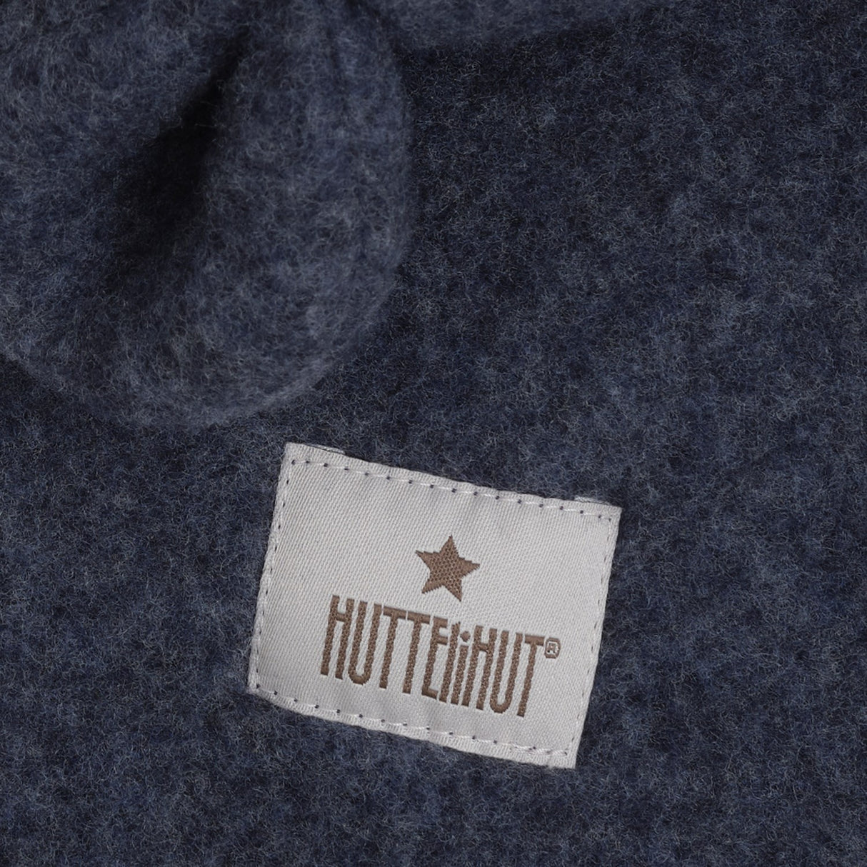 Huttelihut Ombre Blue Melange Elefanthue Ears Uld Fleece