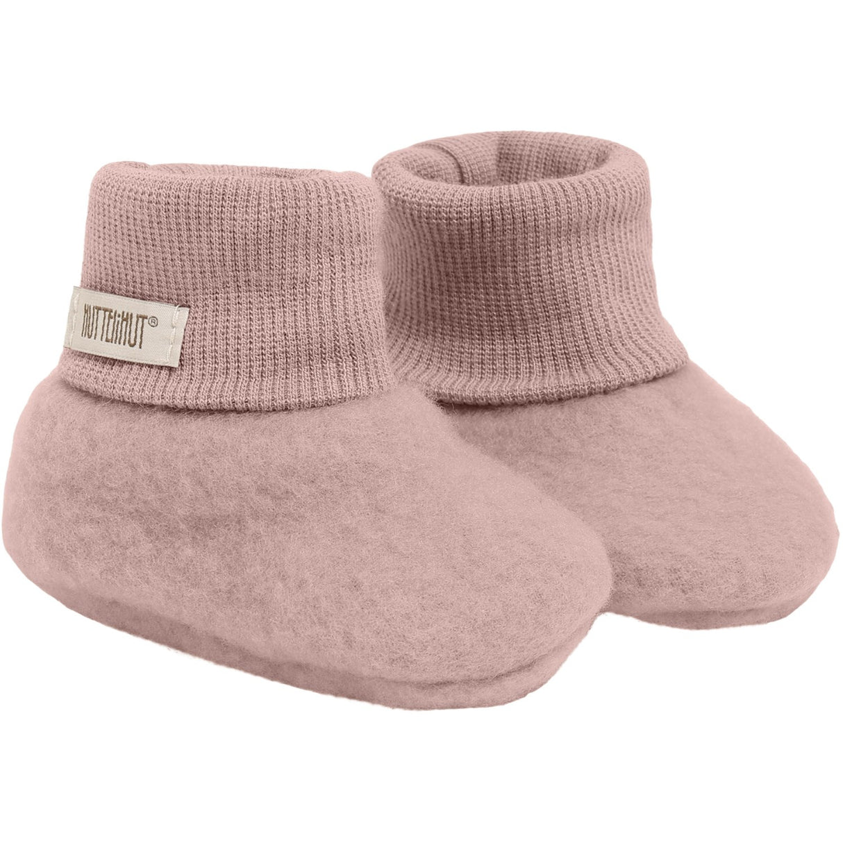 Huttelihut Mahogany Rose Footies Uld Fleece