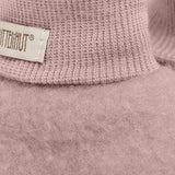 Huttelihut Mahogany Rose Footies Uld Fleece