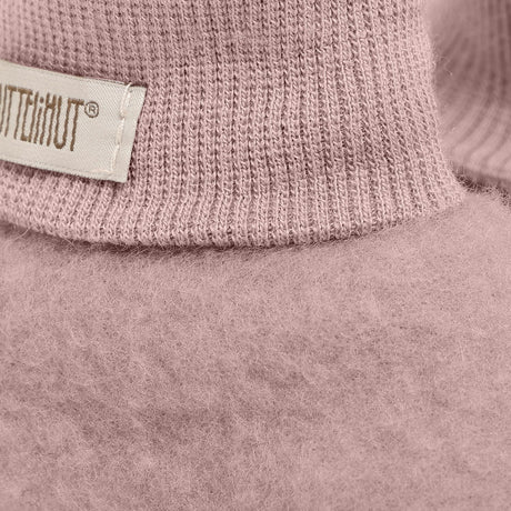 Huttelihut Mahogany Rose Footies Uld Fleece