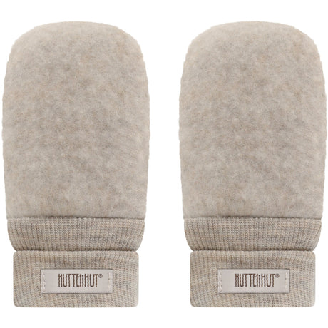 Huttelihut Camel Melange Vanter Uld Fleece