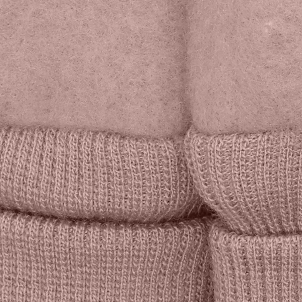 Huttelihut Mahogany Rose Vanter Uld Fleece 2-Layer