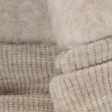Huttelihut Camel Melange Vanter Uld Fleece