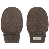 Huttelihut Brown Melange Vanter Uld Fleece
