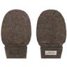 Huttelihut Brown Melange Vanter Uld Fleece