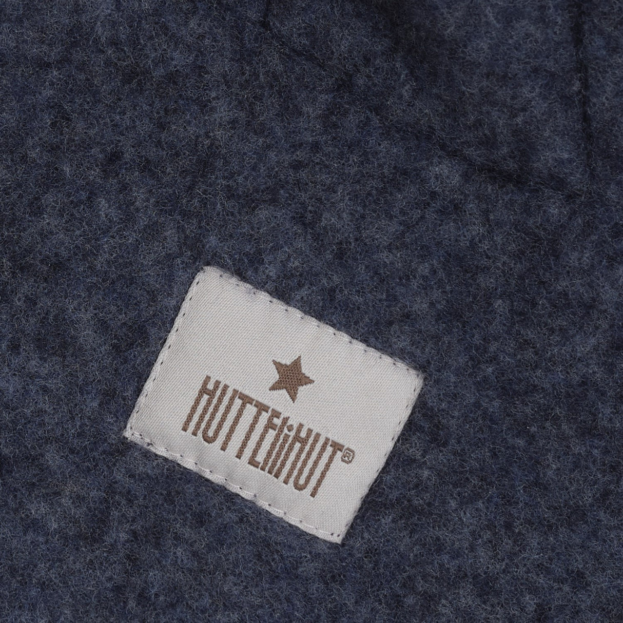 Huttelihut Ombre Blue Melange Jakke Ears Uld Fleece