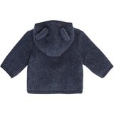 Huttelihut Ombre Blue Melange Jakke Ears Uld Fleece