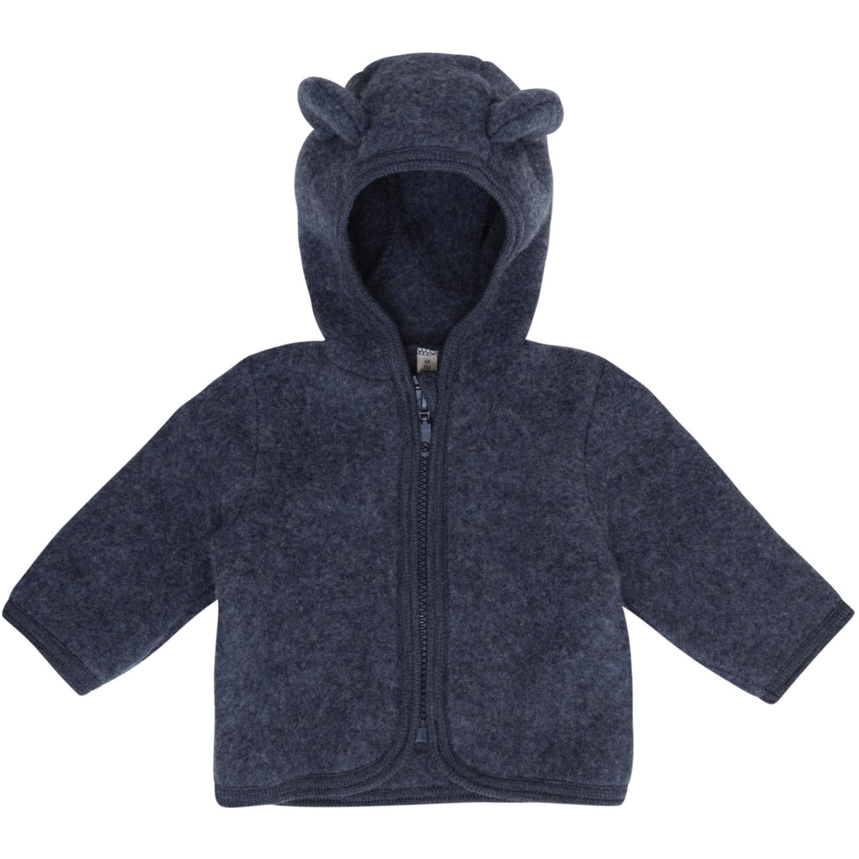 Huttelihut Ombre Blue Melange Jakke Ears Uld Fleece