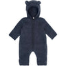 Huttelihut Ombre Blue Melange Klapvogn Dragt Ears Uld Fleece