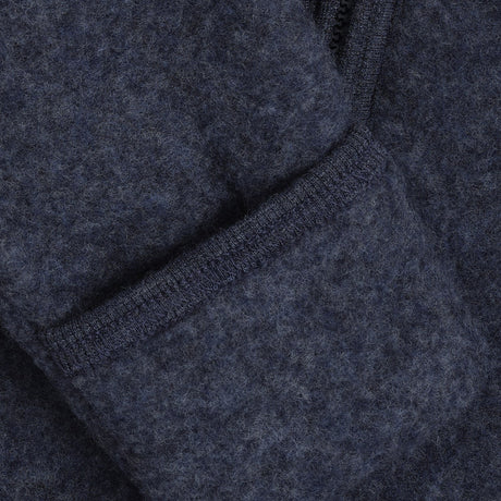 Huttelihut Ombre Blue Melange Klapvogn Dragt Ears Uld Fleece
