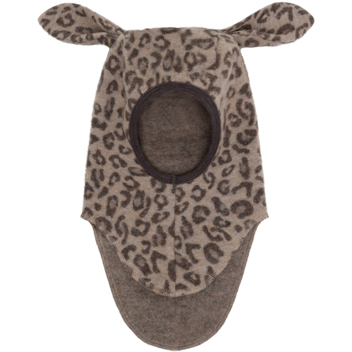 Huttelihut Camel Melange Elefanthue Ears Uld Fleece Jac