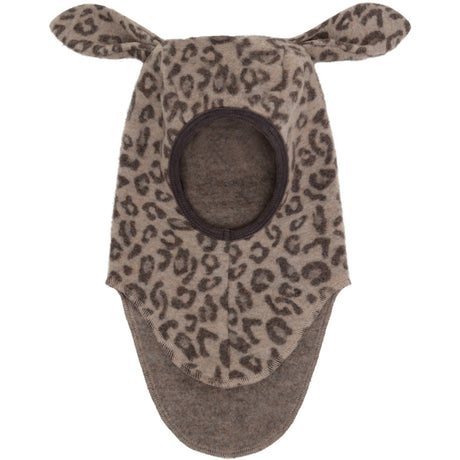 Huttelihut Camel Melange Elefanthue Ears Uld Fleece Jac