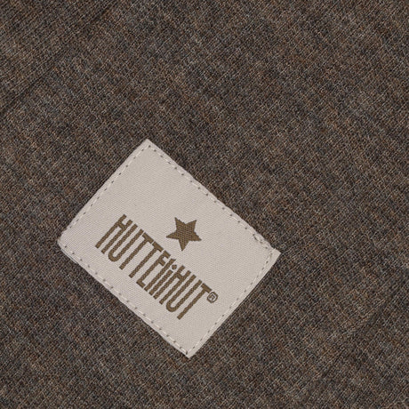 Huttelihut Brown Melange Elefanthue Ears Uld Rib
