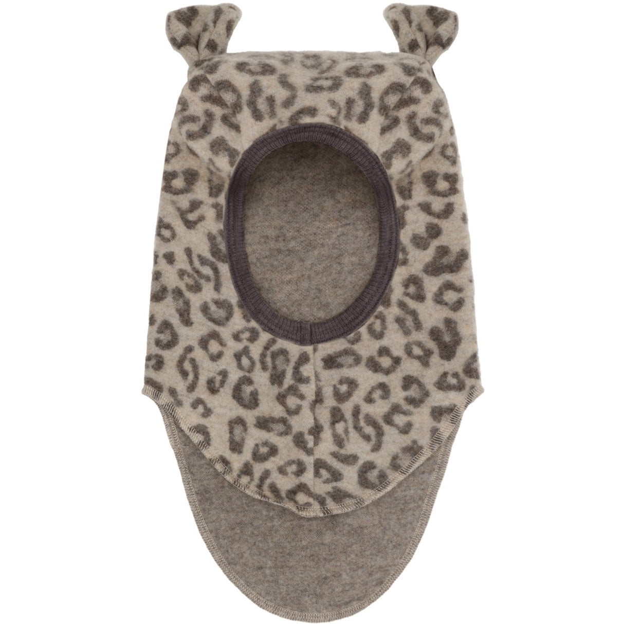 Huttelihut Camel Melange Elefanthue Ears Uld Fleece Jac