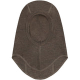 Huttelihut Brown Melange Elefanthue Uld Rib