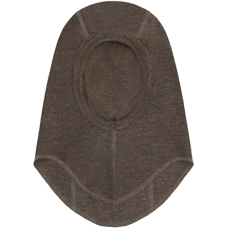 Huttelihut Brown Melange Elefanthue Uld Rib