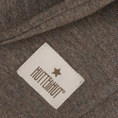 Huttelihut Brown Melange Elefanthue Ears Uld Rib